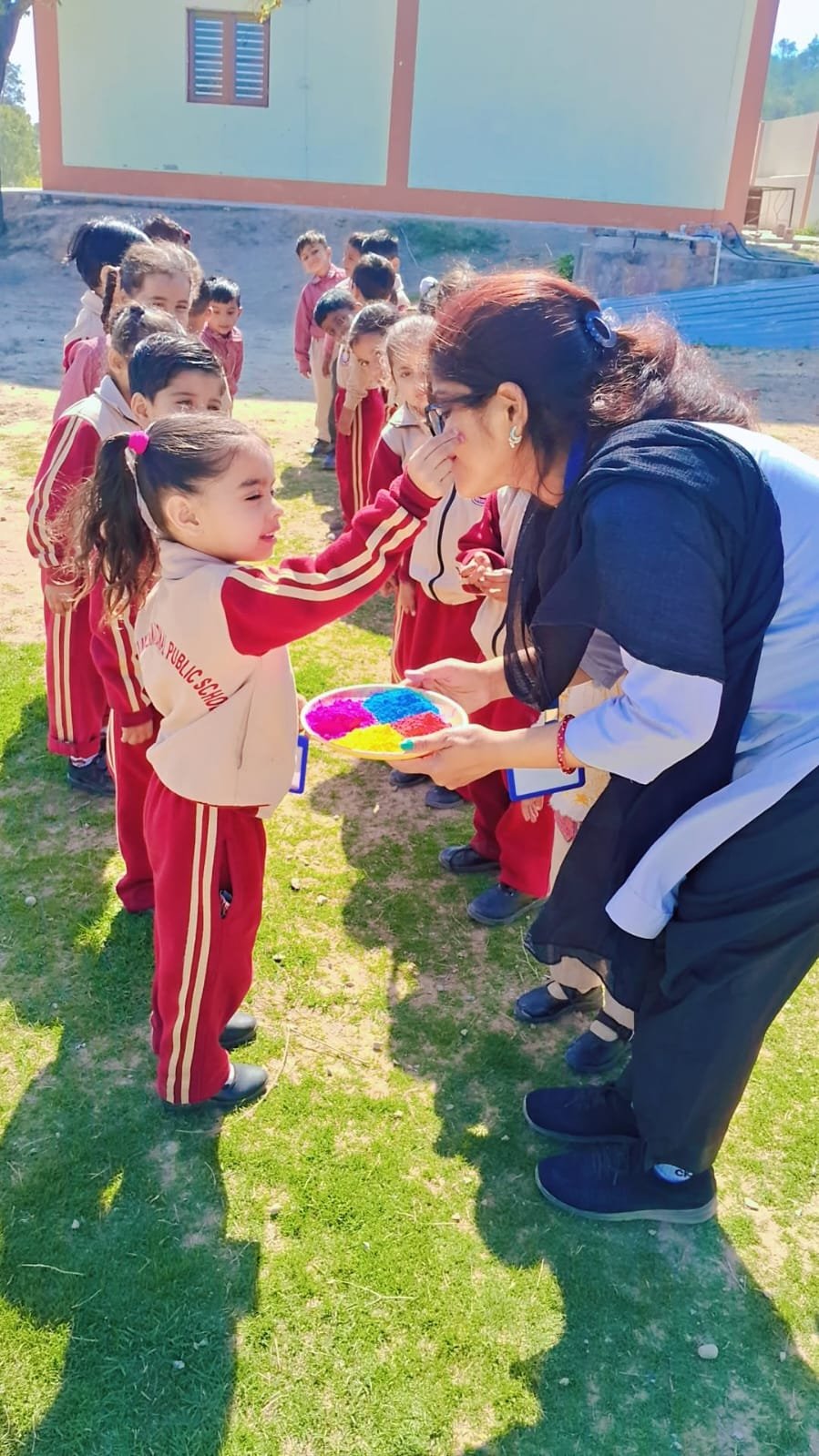 Welcome event for students at SJIPS Sheetalpur